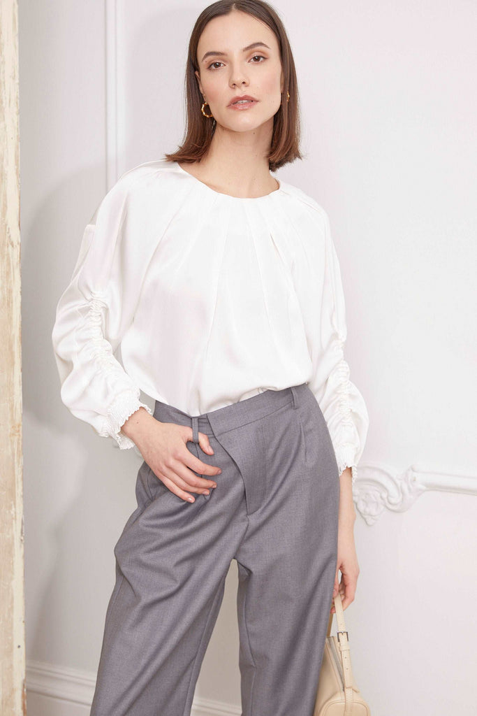 CHISA BLOUSE IN WHITE